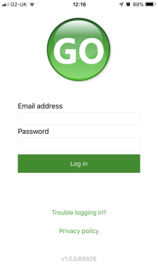 Go4Schools login webpage Go4Schools login webpage screenshot